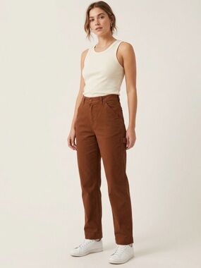 Ali Golden Straight Leg Carpenter Cotton workwear Pants